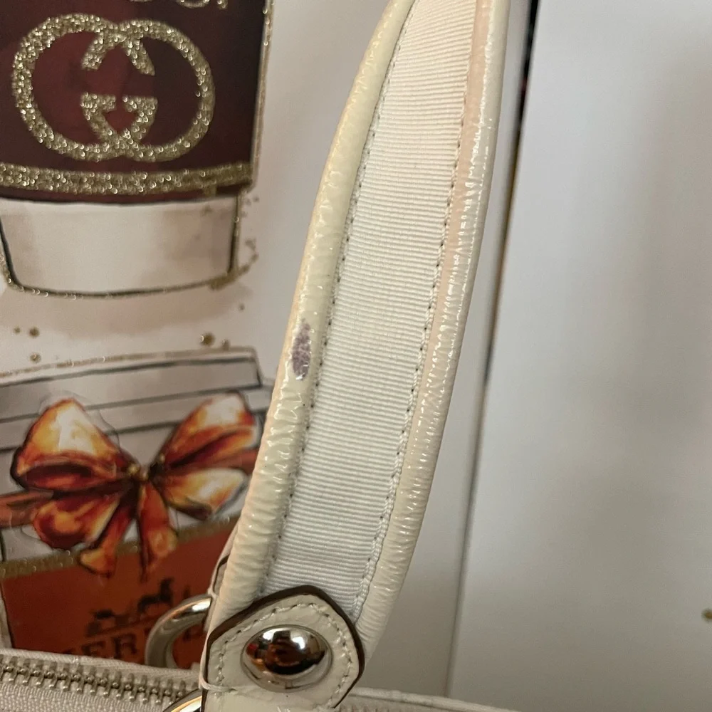 Like New Coach Poppy Metallica Glam Tote - Picture 8 of 8
